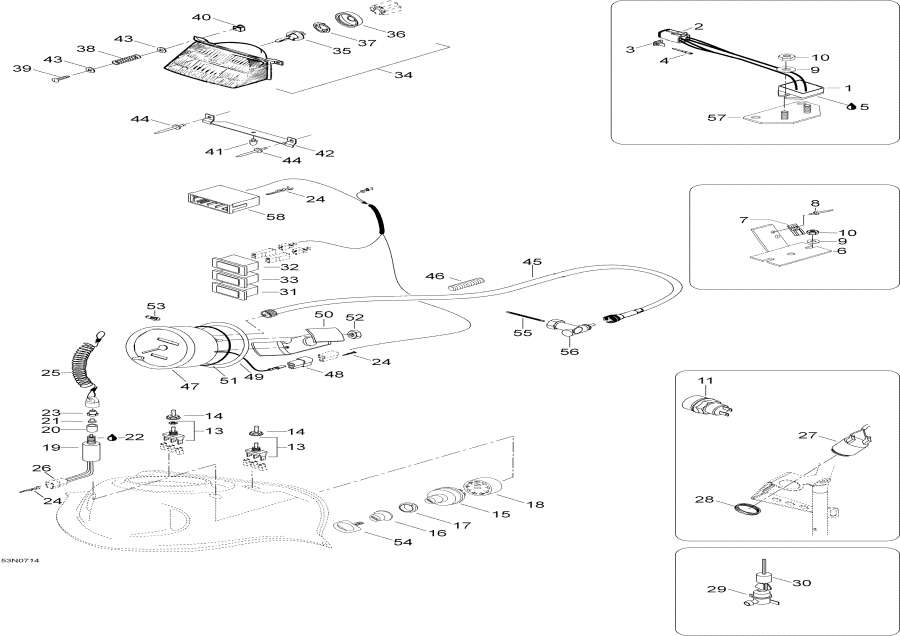 Snowmobiles   - Electrical Acessories /  Acessories