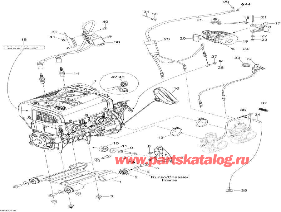    - Engine And Engine Support,   Sport