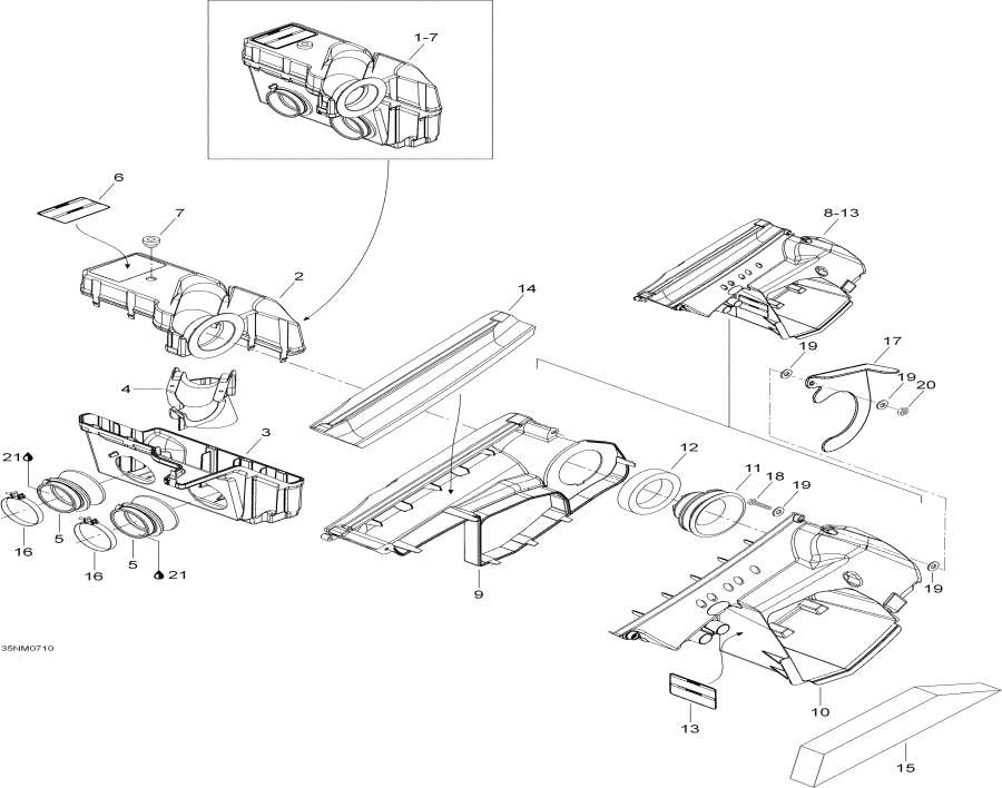 Snowmobile Lynx  - Air  - Air Silencer