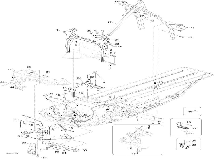 Snowmobiles lynx  -   Components