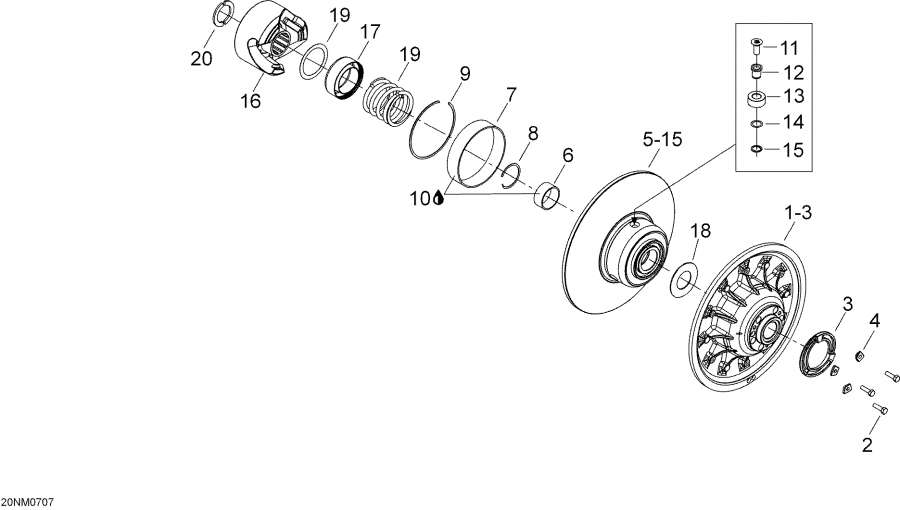 Snowmobiles Lynx  -   - Driven Pulley