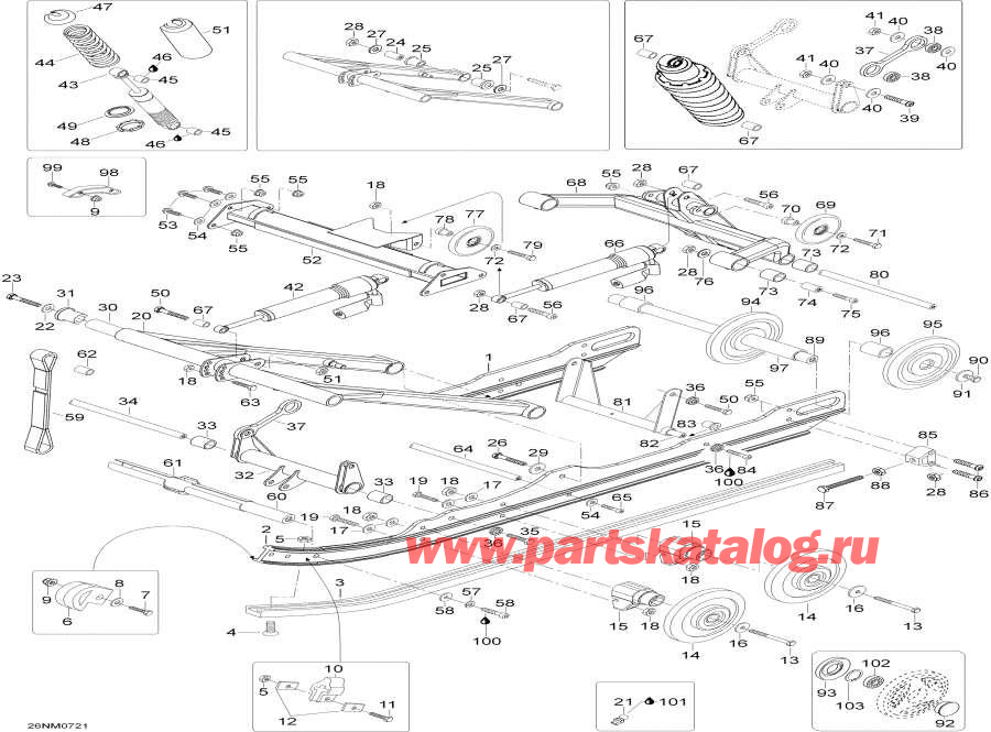  Lynx  -   / Rear Suspension