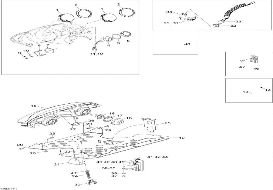 Snowmobiles lynx  -  System