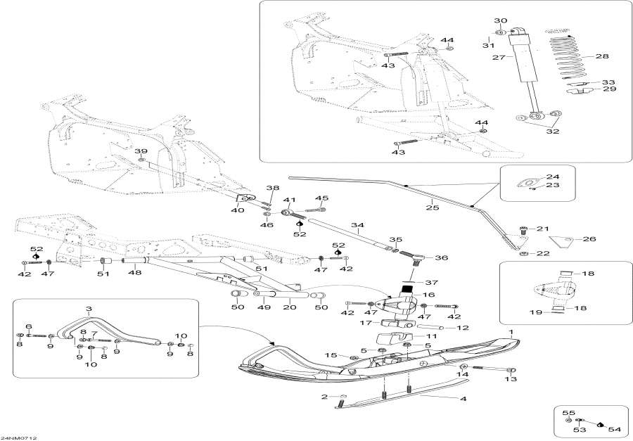 Snowmobiles   -     - Front Suspension And Ski