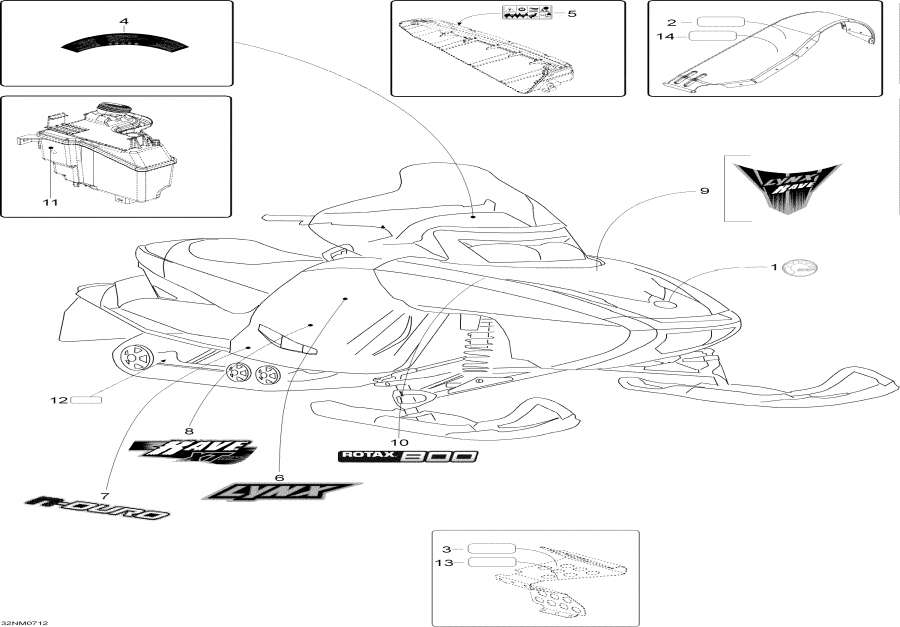  Lynx  - Decals / 