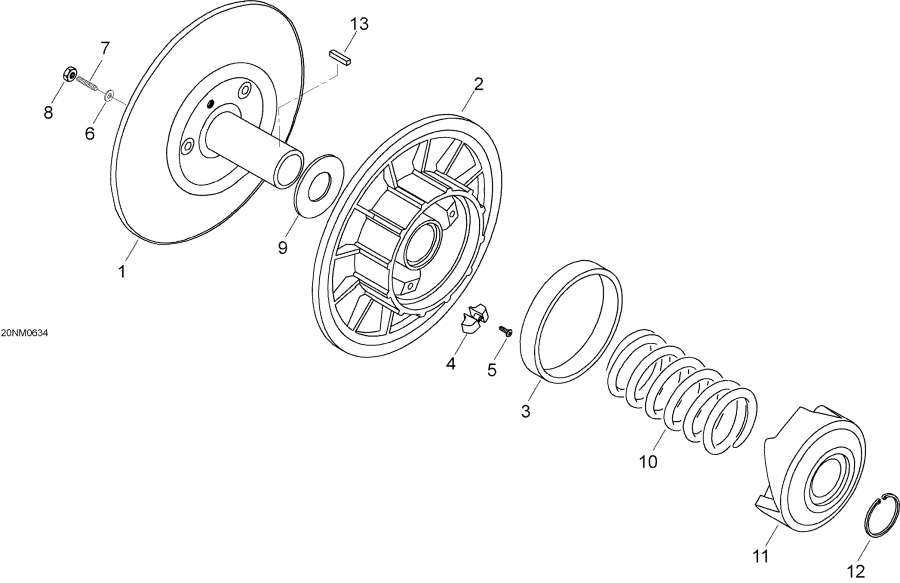 Snowmobiles   - Driven Pulley -  