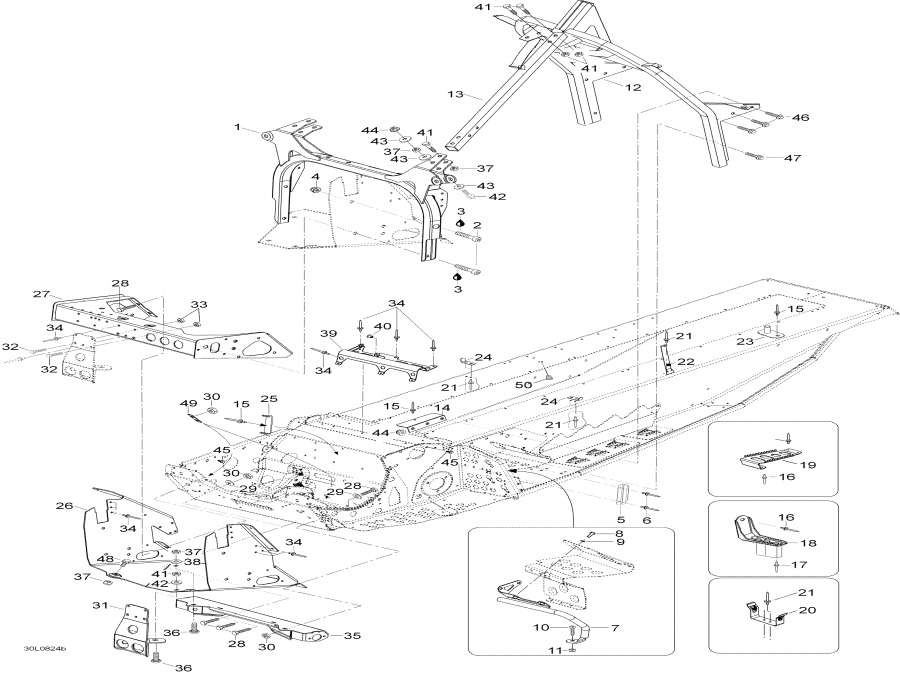Snowmobile lynx  -   Components