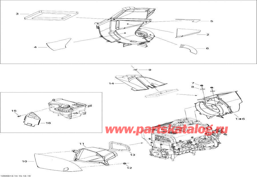 Snowmobiles Lynx  -  System