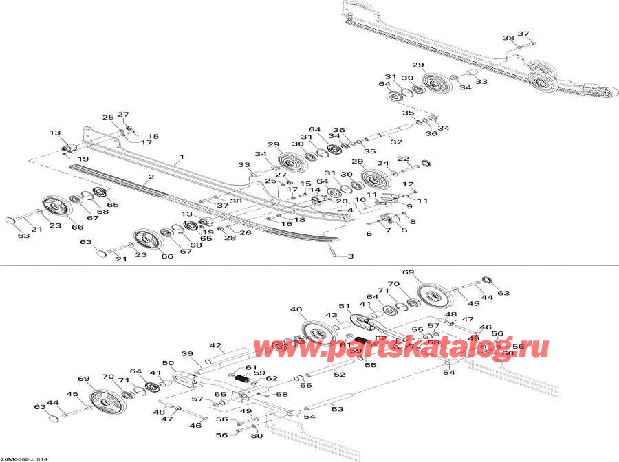 ��������� �����  - Rear Suspension V-156 / ������ �������� V-156