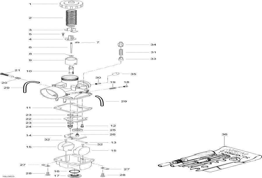  Lynx  - Carburetor / 