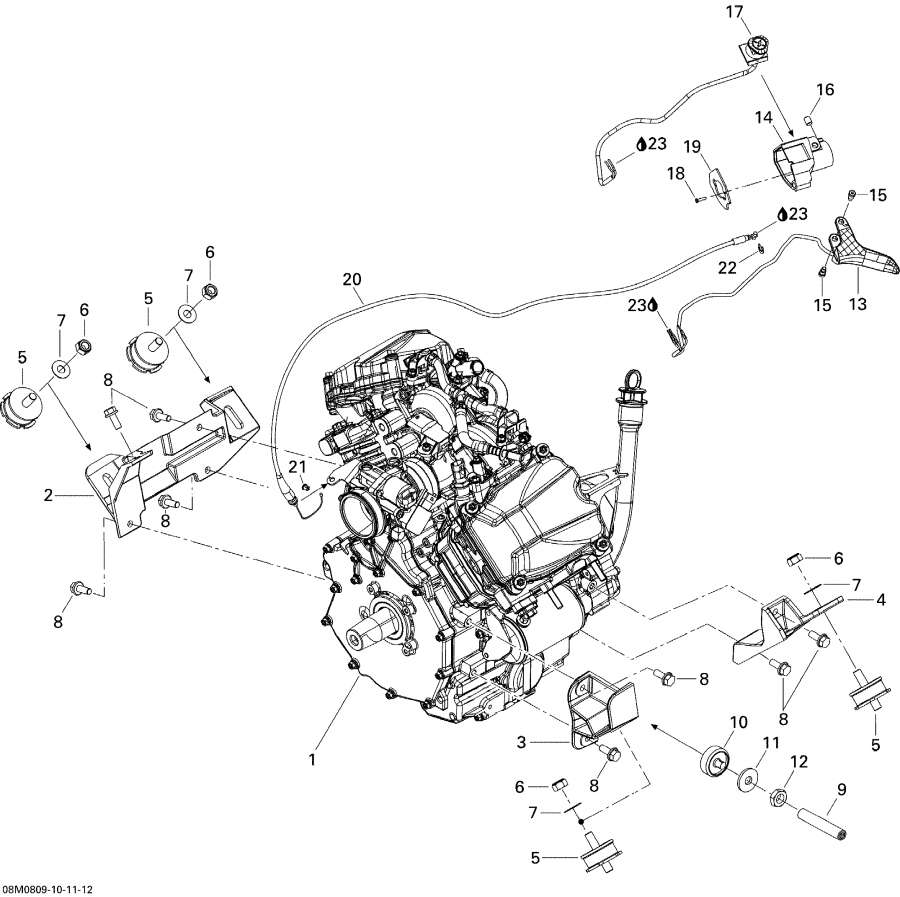  lynx  - Engine And Engine Support