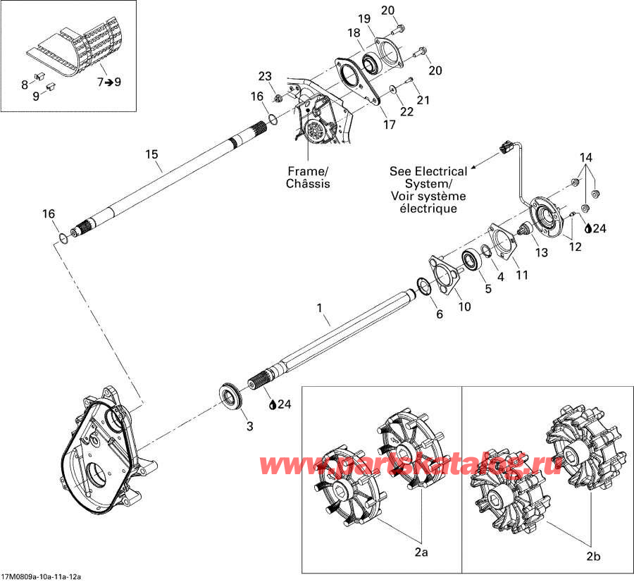 Snowmobile Lynx  - Drive System 1, Adventure / Drive System 1, Adventure