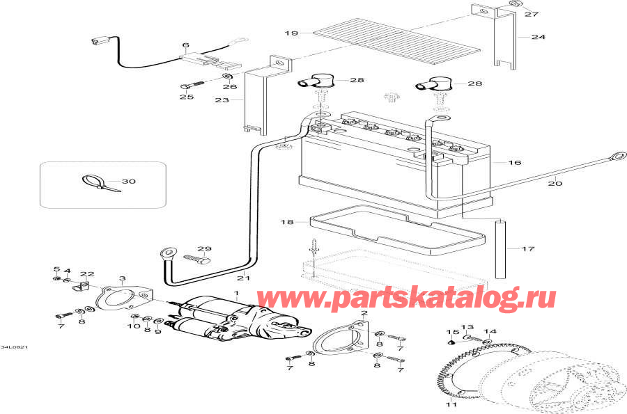 Snowmobiles   - Battery And Starter / Battery  