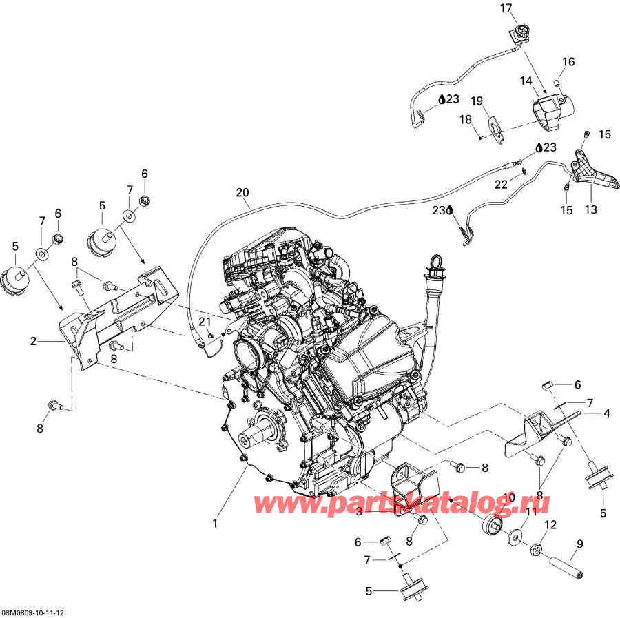  Lynx  - Engine And Engine Support /    Sport