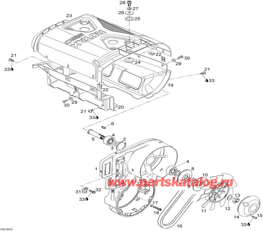 ��������� Lynx  - Fan ������ - Fan Housing