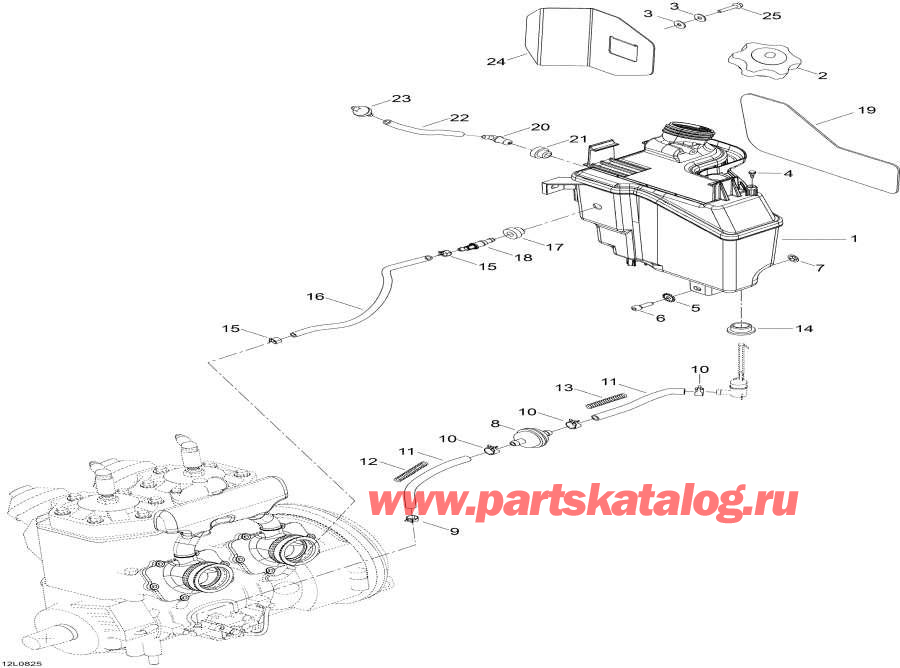  Lynx  -    Sport - Oil Tank And Support