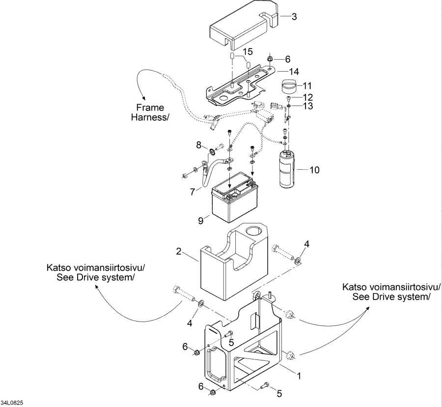 Snowmobile Lynx  - ��������� System