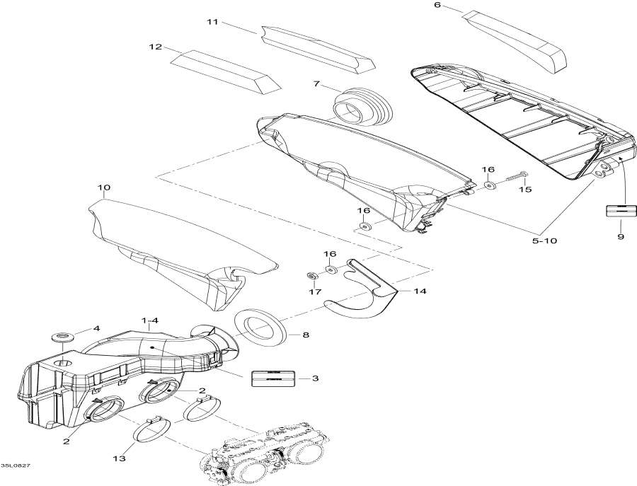 Snow mobile   - Air  - Air Silencer