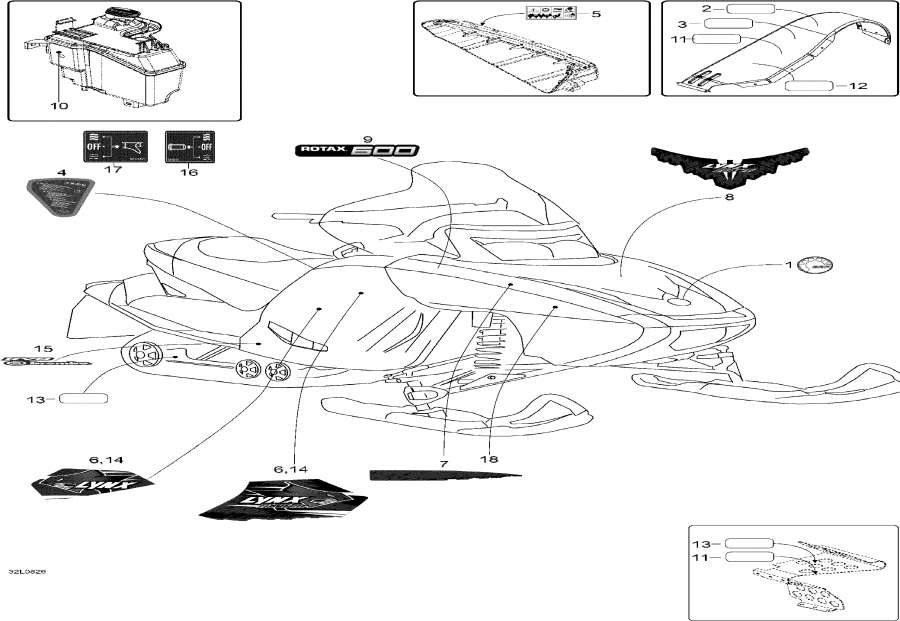  lynx  - Decals / 