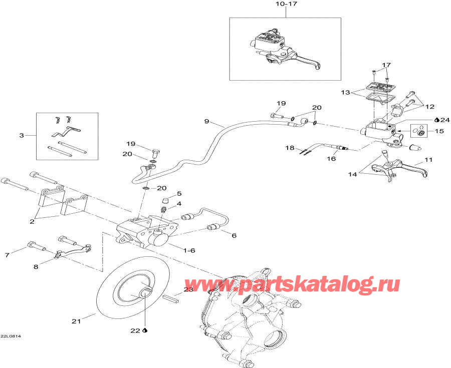 Snow mobile lynx  - 