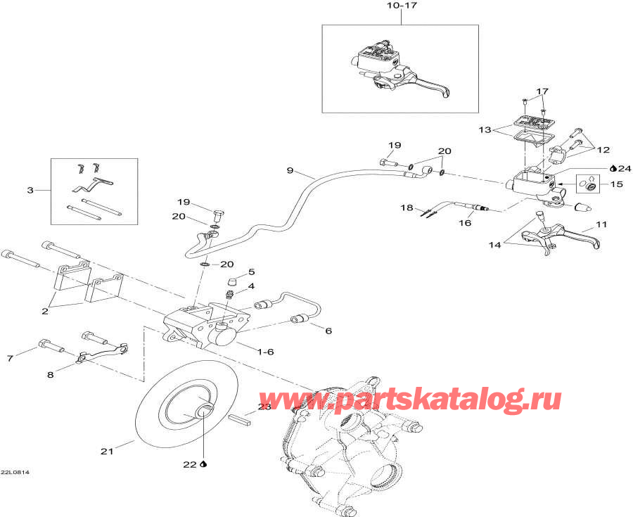 Snowmobile lynx  - 