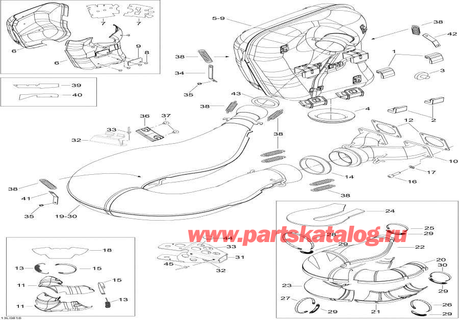  lynx  - Exhaust System /  