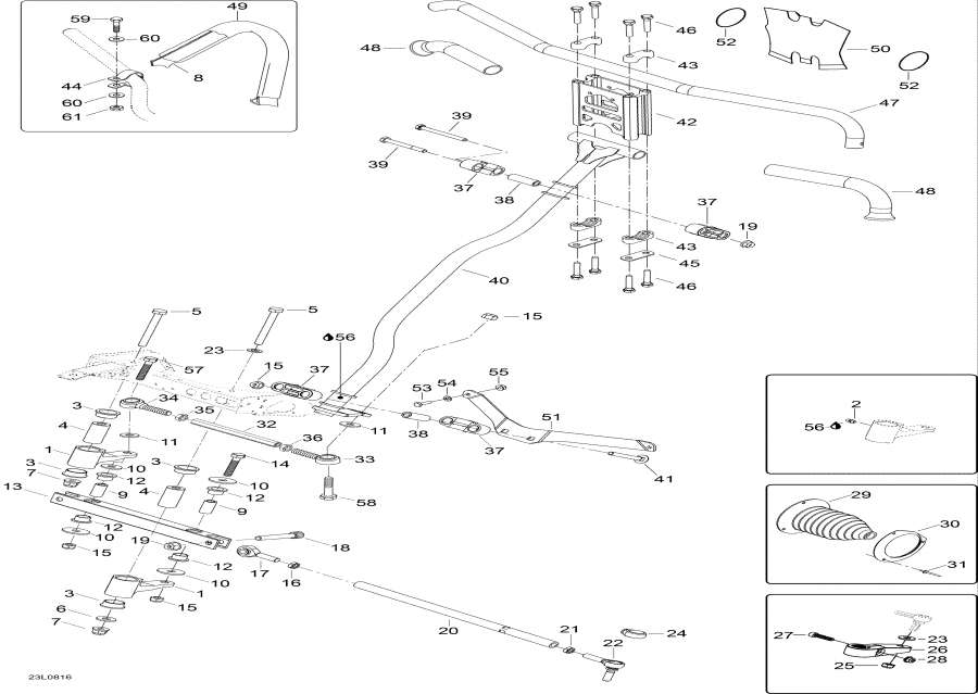Snowmobiles   - Steering System /   System