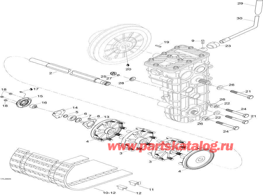    - Drive Axle And Track