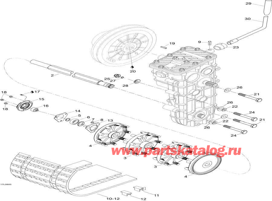    - Drive Axle And Track / Drive Axle  Track