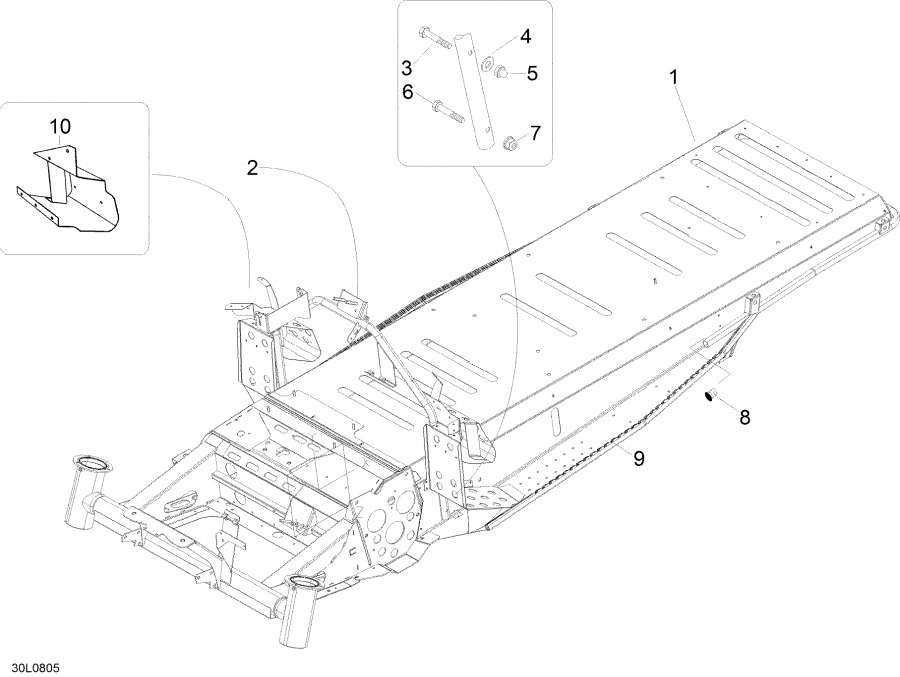 Snowmobiles   - Frame