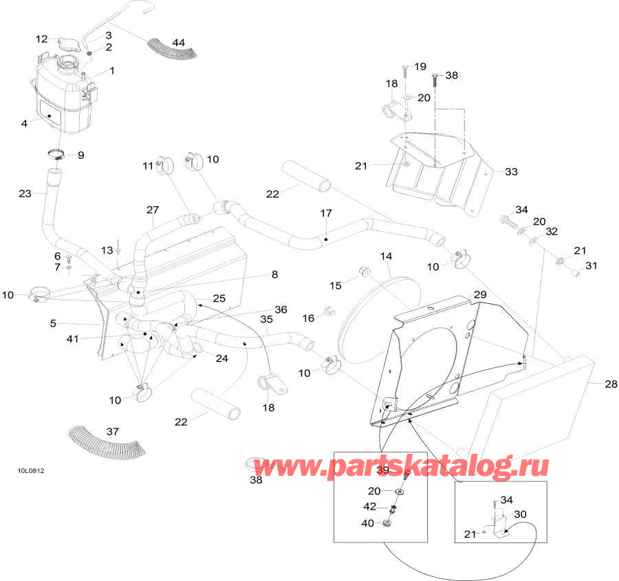 Snowmobile   - Cooling System