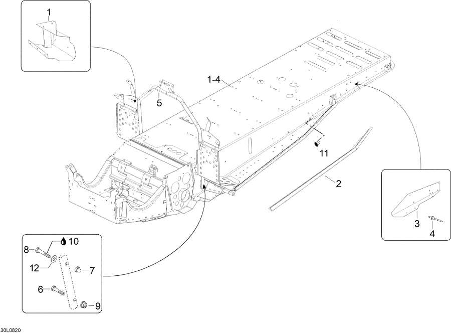 Snow mobile   - Frame