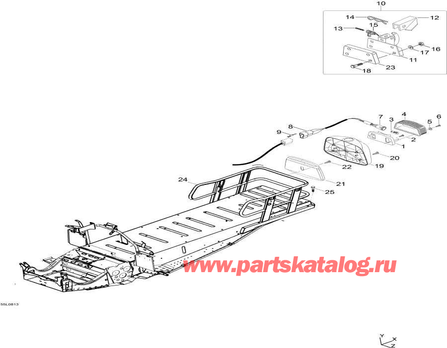 Snowmobiles �����  - Rack