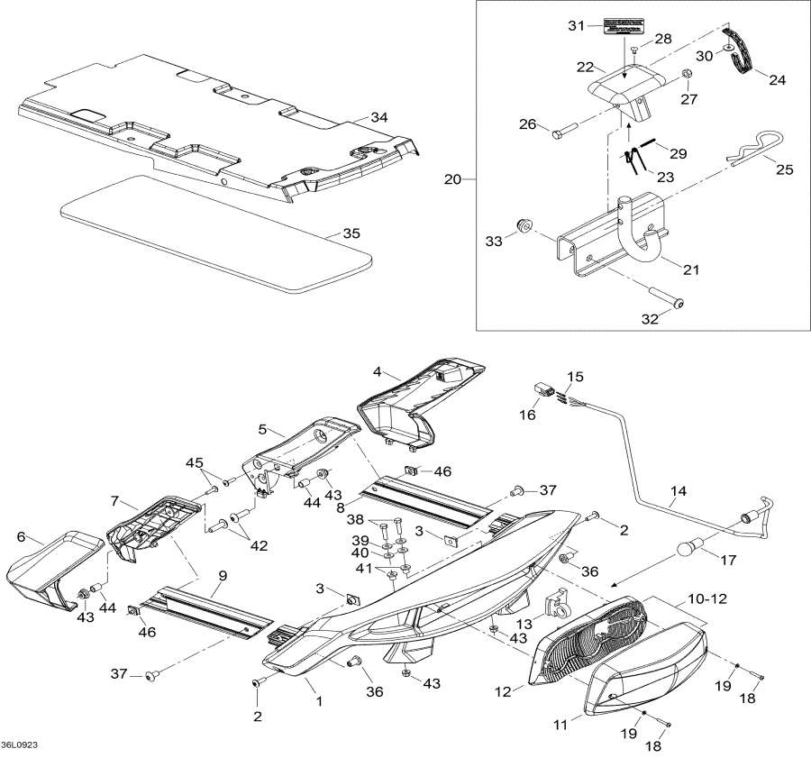 Snow mobile �����  - Luggage Rack / Luggage Rack