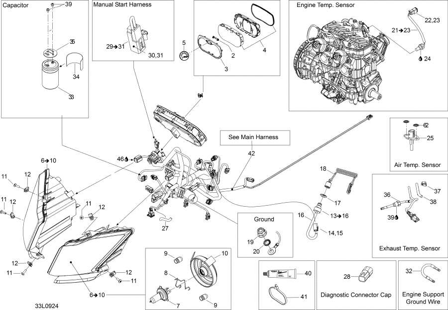 Snowmobile   -  System / Electrical System