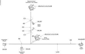 10-  -  , Hood (10- Electrical Harness, Hood)