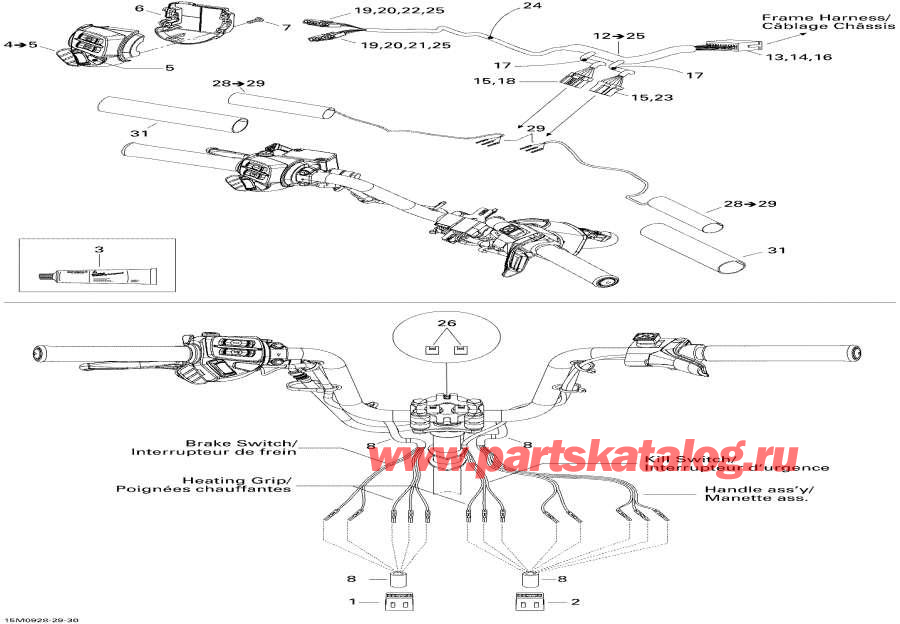  lynx  - Steering Wiring Harness /   Wi  
