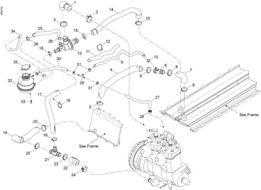 Snowmobile   -  System / Cooling System