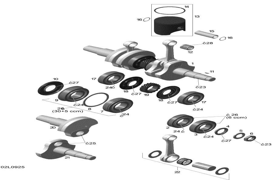  lynx  - Crankshaft
