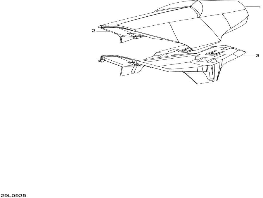 Snowmobile lynx  - ����� - Seat