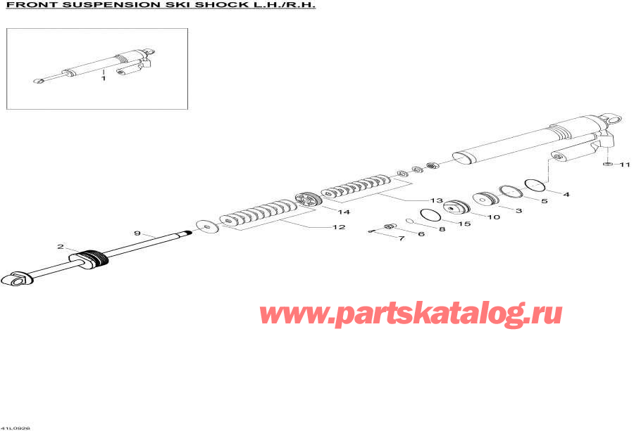    - Take Apart Shock Ski / Take Apart Shock Ski