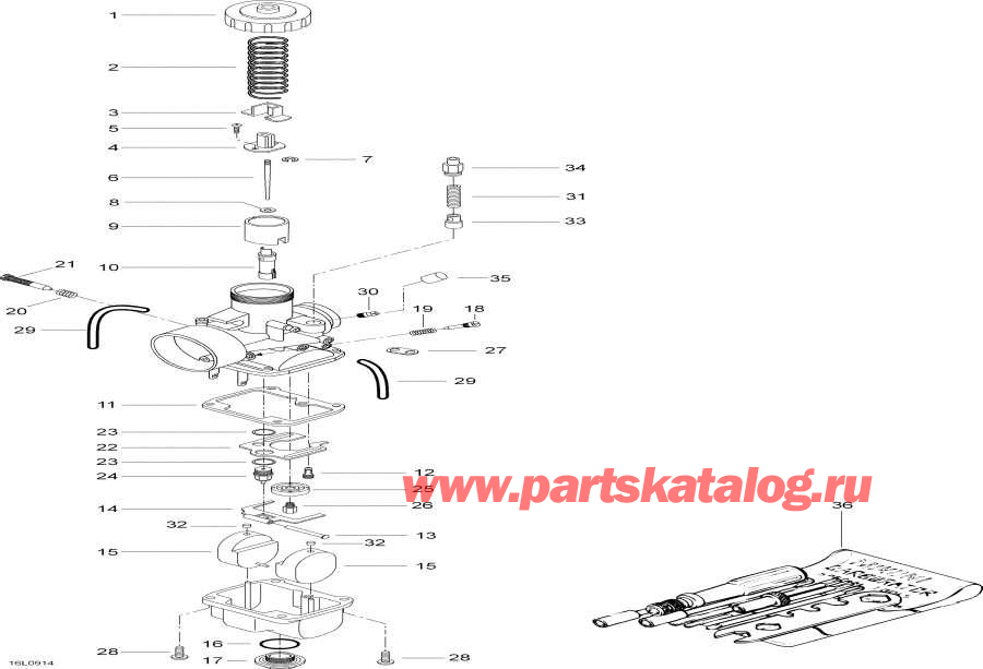 Snowmobiles �����  - Carburetor / ����������