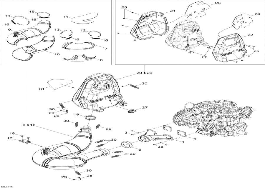 �������� lynx  - Exhaust System