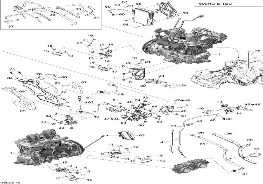  lynx  - Engine And Engine Support /    Sport