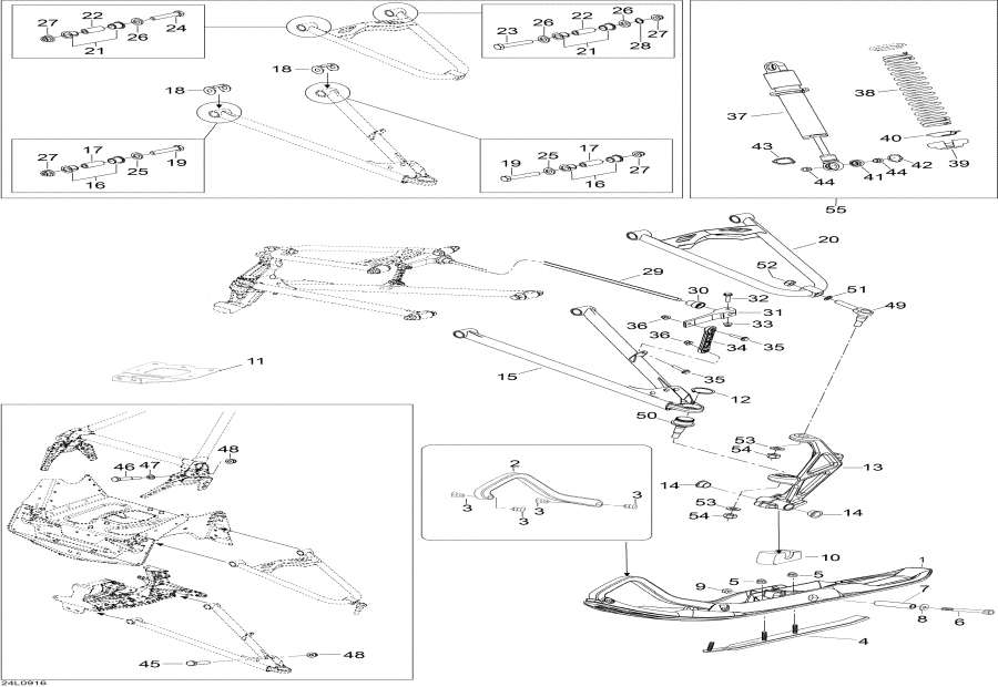    - Front Suspension And Ski -    