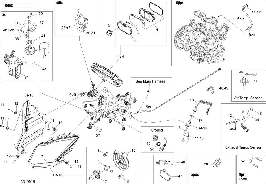 Snowmobiles   - Electrical System, System