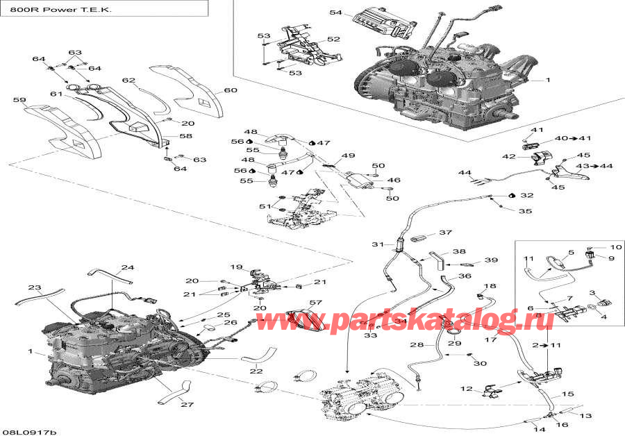 Snow mobile   -    Sport / Engine And Engine Support