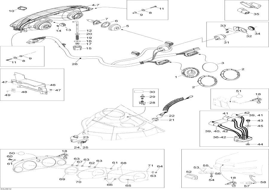 Snowmobile lynx  - Electrical Acessories