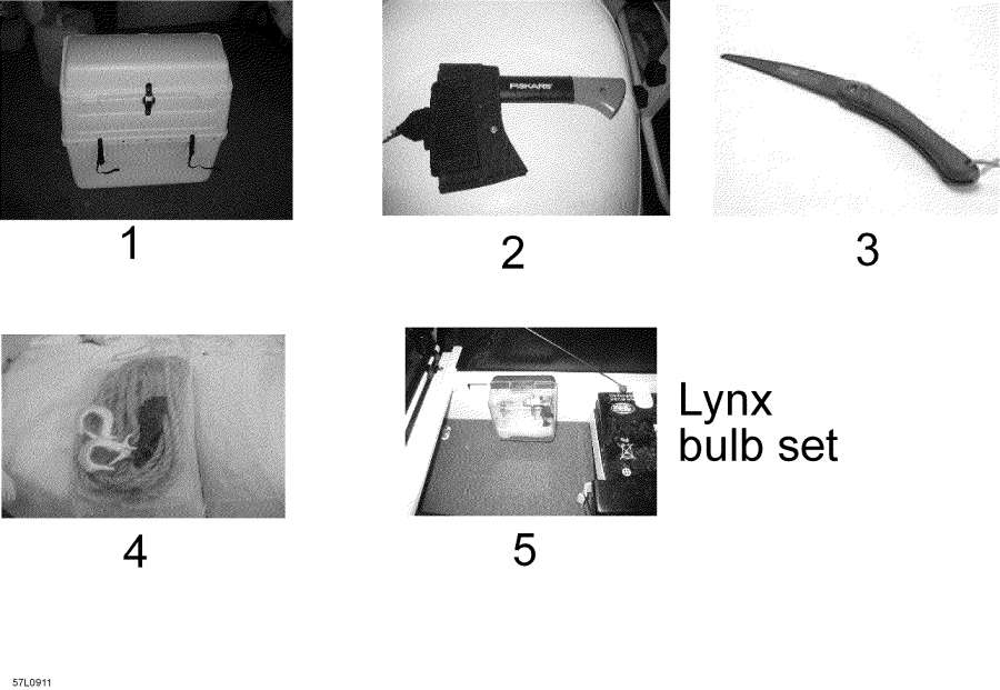 Snowmobiles lynx  - Accesories / Accesories