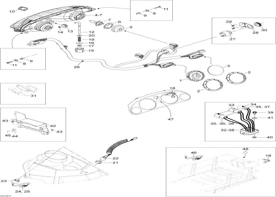 Snowmobiles lynx  - Electrical Acessories -  Acessories
